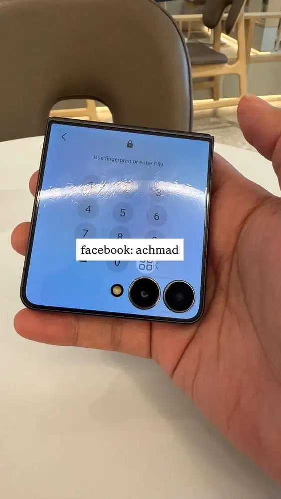 Samsung Galaxy Z Flip 7 12/512 bekas garansi resmi Juli 2026