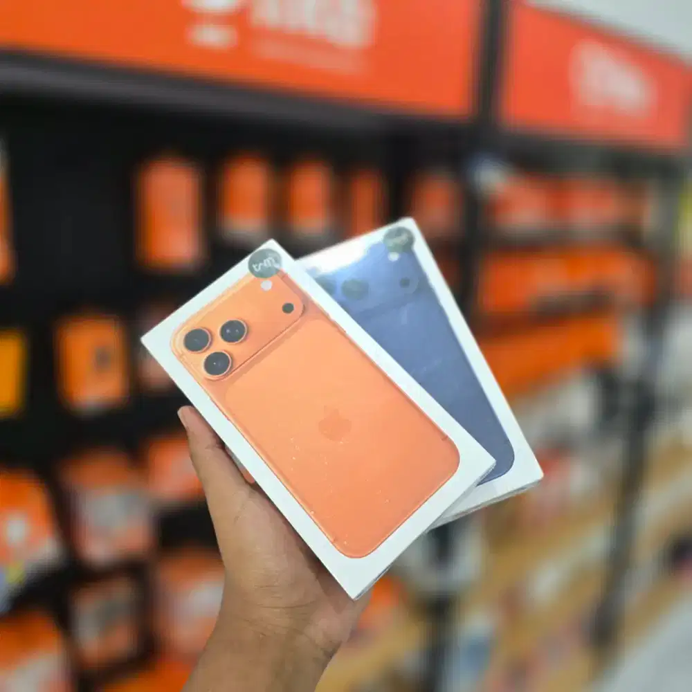 iPhone 17 pro max kondisi segel bergaransi resmi iBox