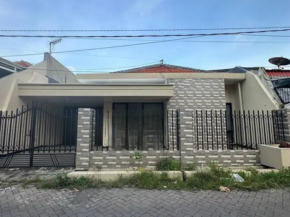 RUMAH LEBAK INDAH STRATEGIS ROW JALAN 3 MOBIL