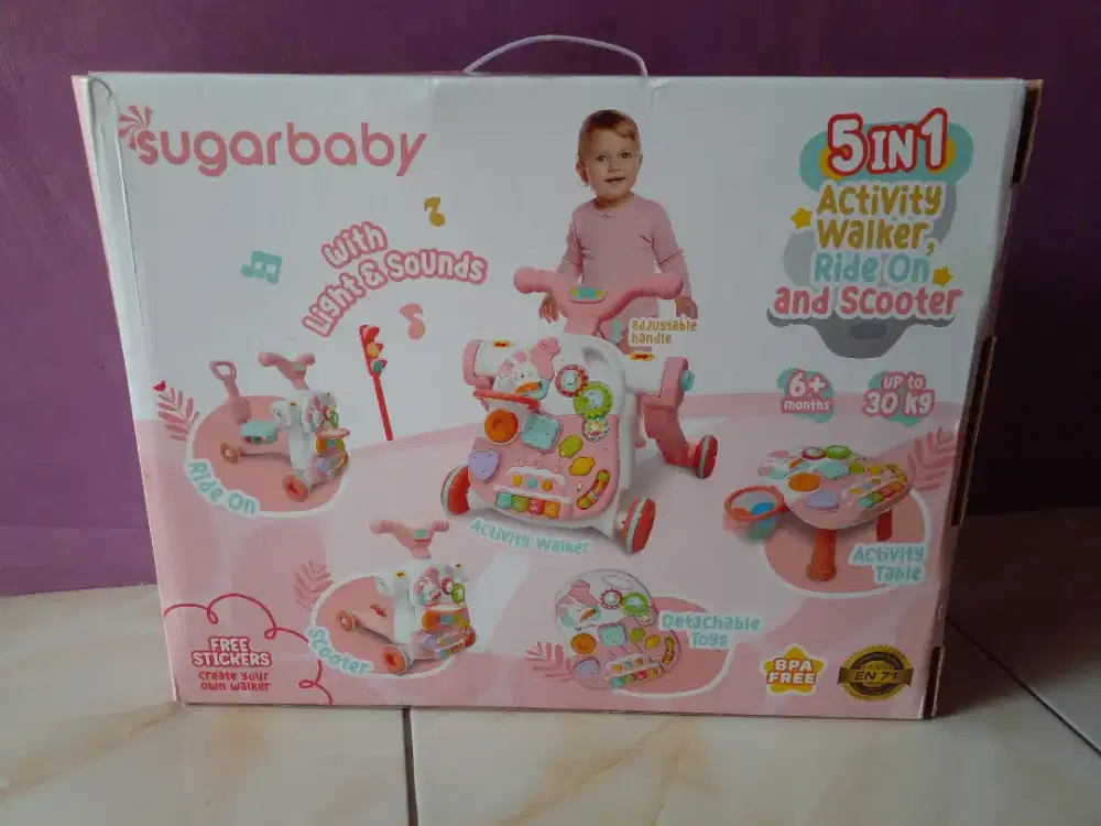 Walker Sugarbaby 5 in 1 activity