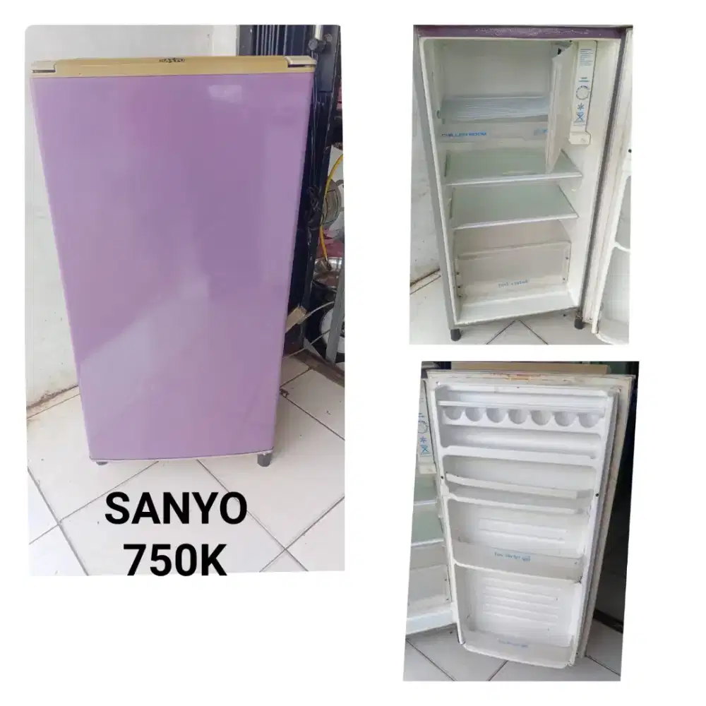 Kulkas 1 pintu seken bergaransi