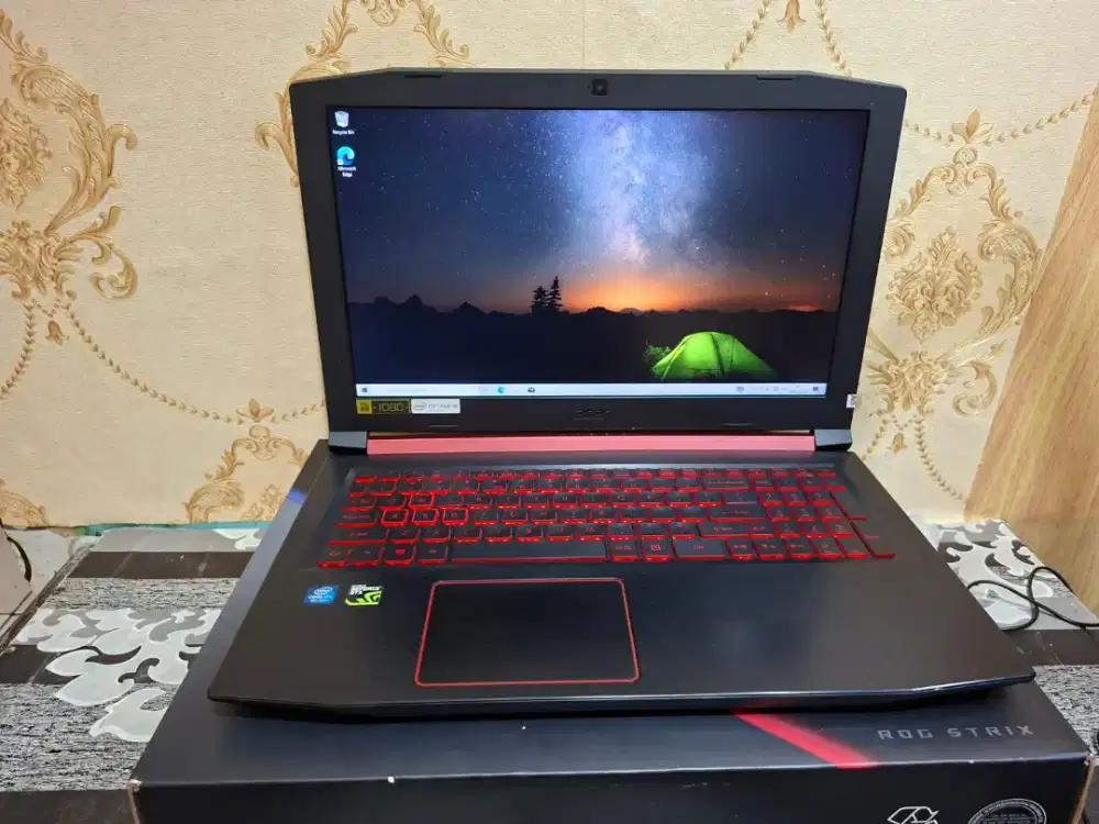 LAPTOP ACER NITRO AN515-52 (GAMING) -INTEL CORE I7-8750H-Ram 8GB-1TB