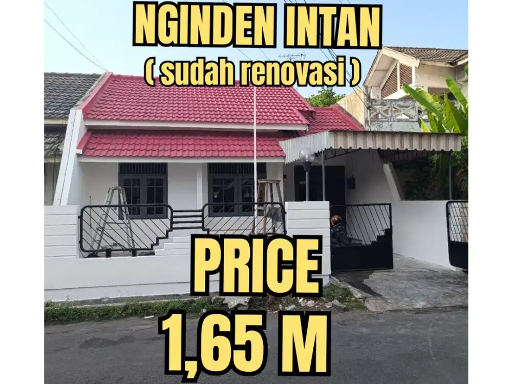 ‼️RUMAH LAMA RENOVASI ‼️RUMAH NGINDEN INTAN SEMOLOWARU SURABAYA TIMUR DEKAT MERR, RS, KAMPUS, Dsb