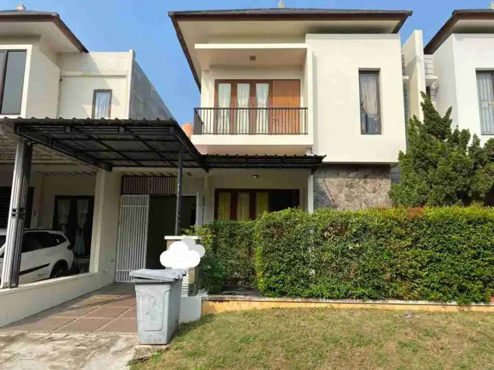 Disewakan Rumah 2 lantai di cluster Heliconia Harapan Indah Bekasi