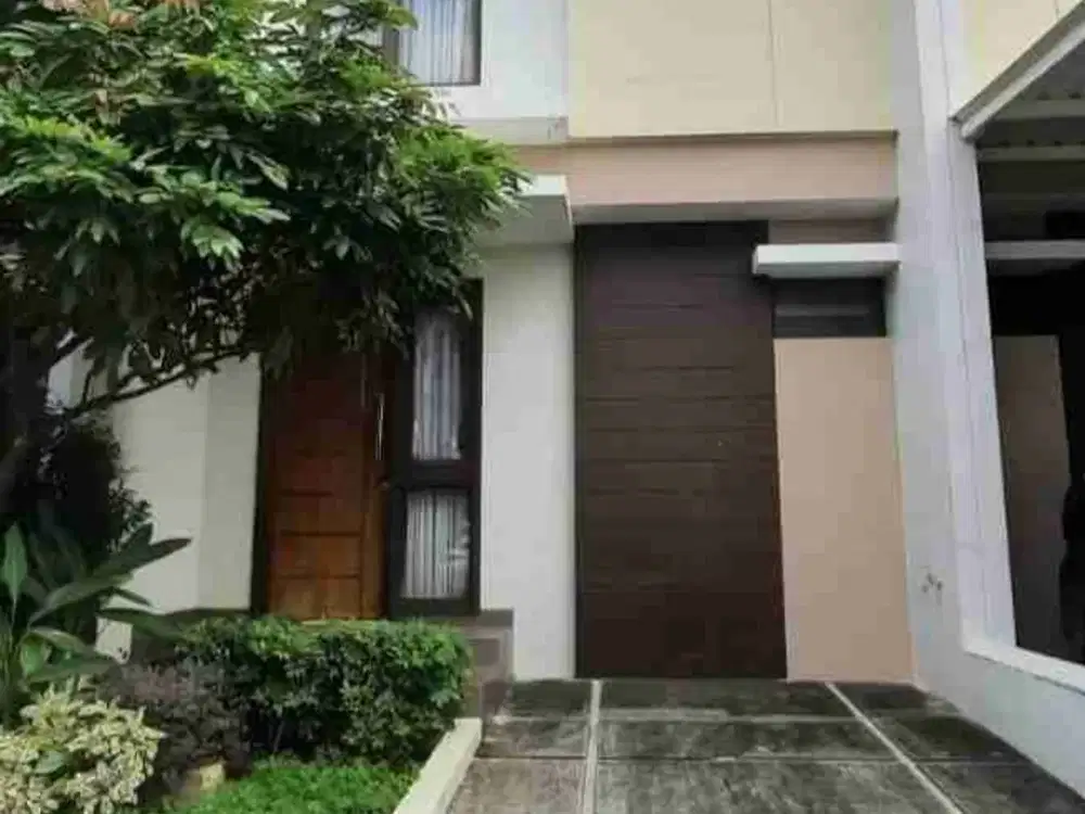 Dijual Rumah Semi Furniture Nan Asri di Burgundy, Summarecon Bekasi