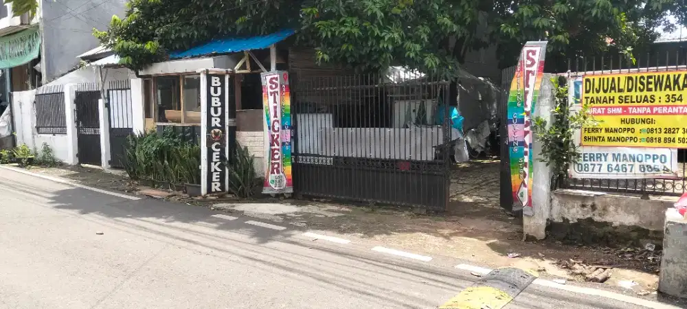 Di jual / di sewa (min 5 thn) ada bangunan yg harus di renovasi