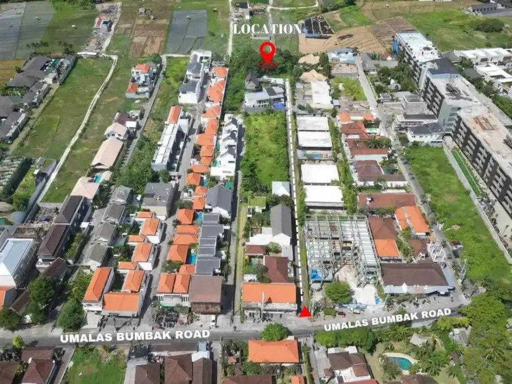 FOR SALE LAND LOCATION PREMIUM AT UMALAS BUMBAK
