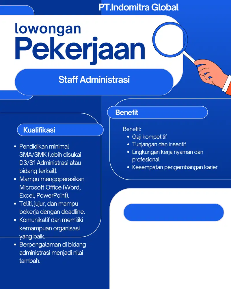 Staff Administrasi