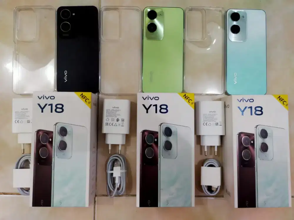 Vivo Y18 4/64 asli Vivo bukan barang refurbish