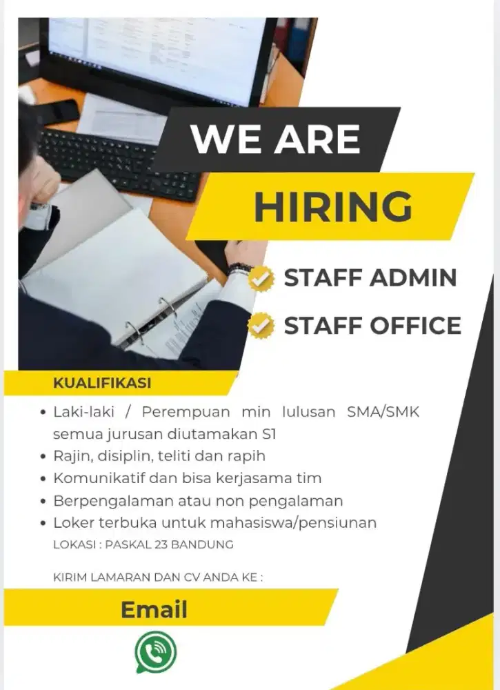 WE' HIRING BANDUNG