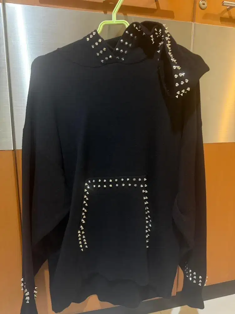 Sweater hoodie zara studed baru pakai 2x