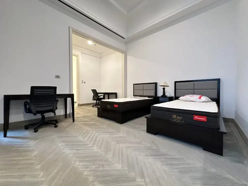 Langham Residences SCBD — Fully Furnished 3BR, 356 sqm, $10.500/Month (Min. 1 Tahun)