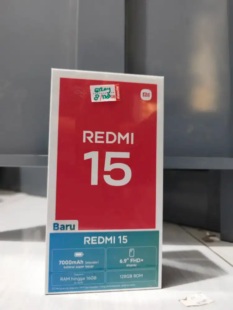 REDMI 15 8/128 GB BISA COD