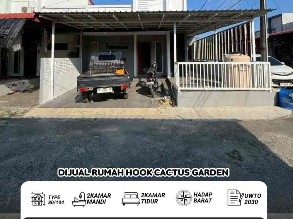 Dijual Rumah Hook Cactus Garden Batam center