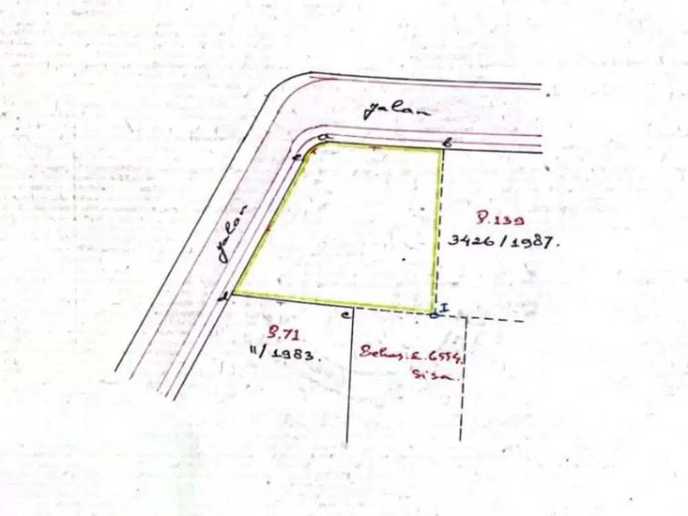 DIJUAL TANAH KAVLING DI BAWAH NJOP - LEBAK BULUS DALAM KOMPLEK