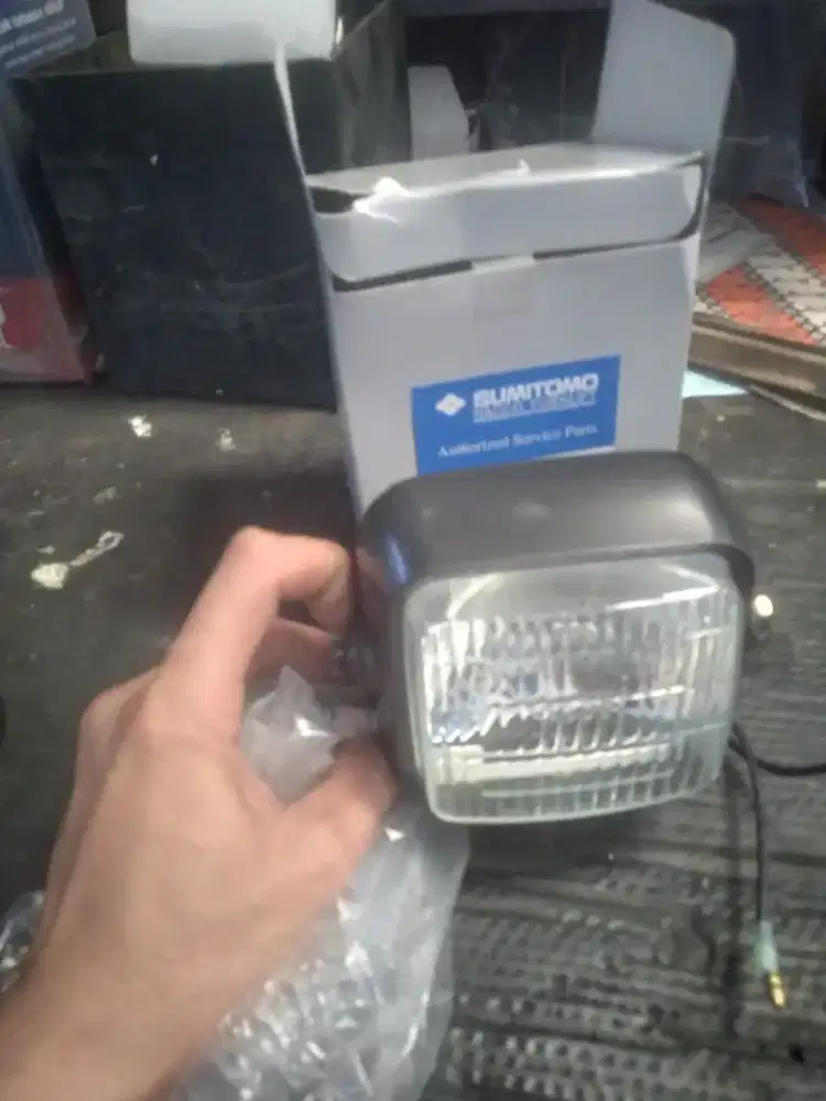 Head light lampu sorot forklift