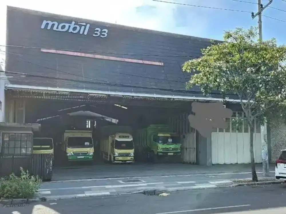 GUDANG MODERN DI RAYA DEMAK KONSTRUKSI BAJA