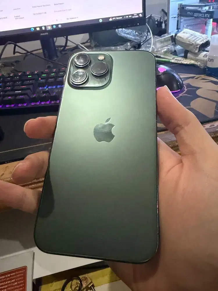 Iphone 13 pro max 128gb ibox green fullset
