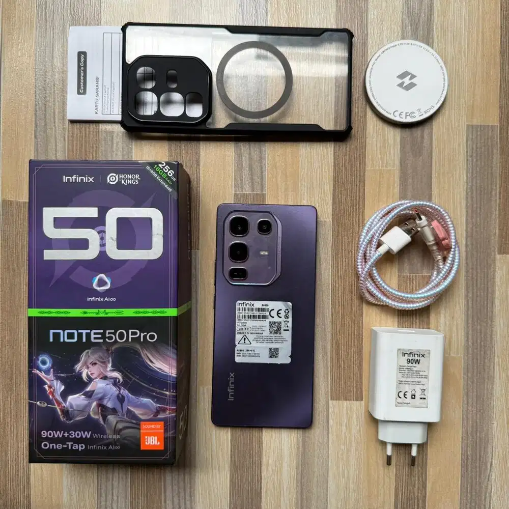 Infinix note 50 pro 8/256 fullset