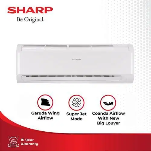 AC SHARP 1 PK AH-A9BEY SPLIT (100 % Baru - Bergaransi Resmi)