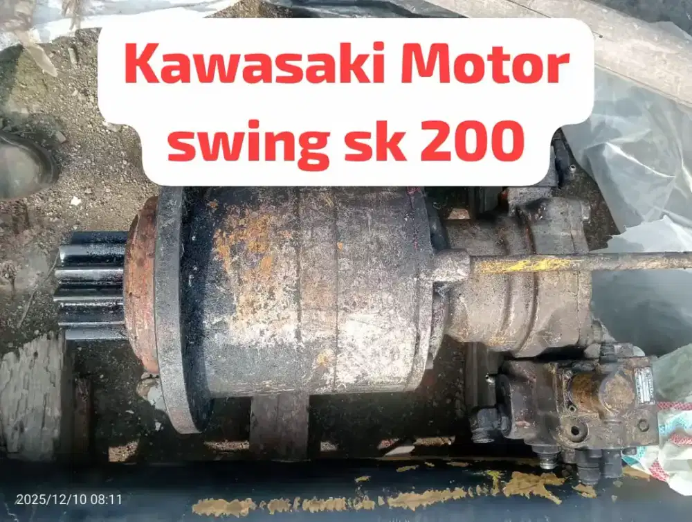 Motor swing kobelco
