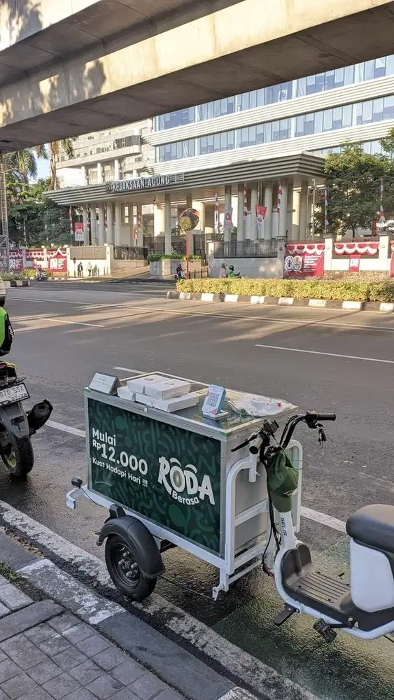 Dijual sepeda listrik gerobak untuk usaha