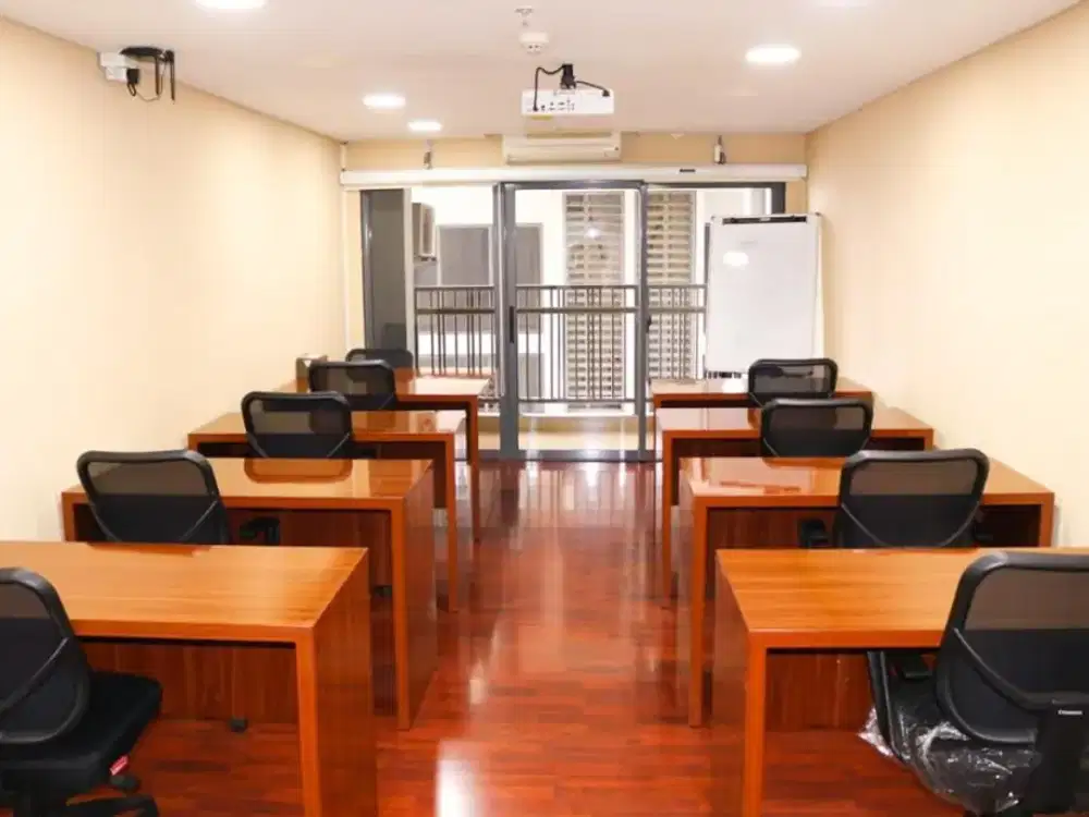 For Sale Unit Kantor Furnished di Soho Pancoran Limited unit! Dapat 2 Balcon View ke Pancoran dan Kokas