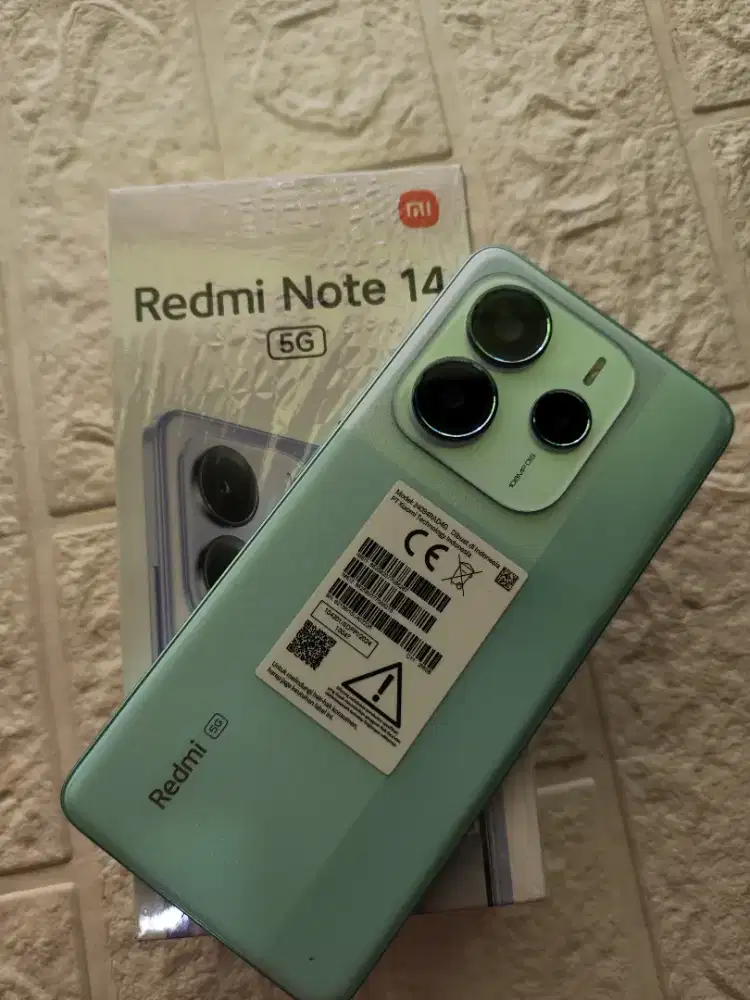 REDMI NOTE 14 5G RAM 8/256GB FULSET ORI