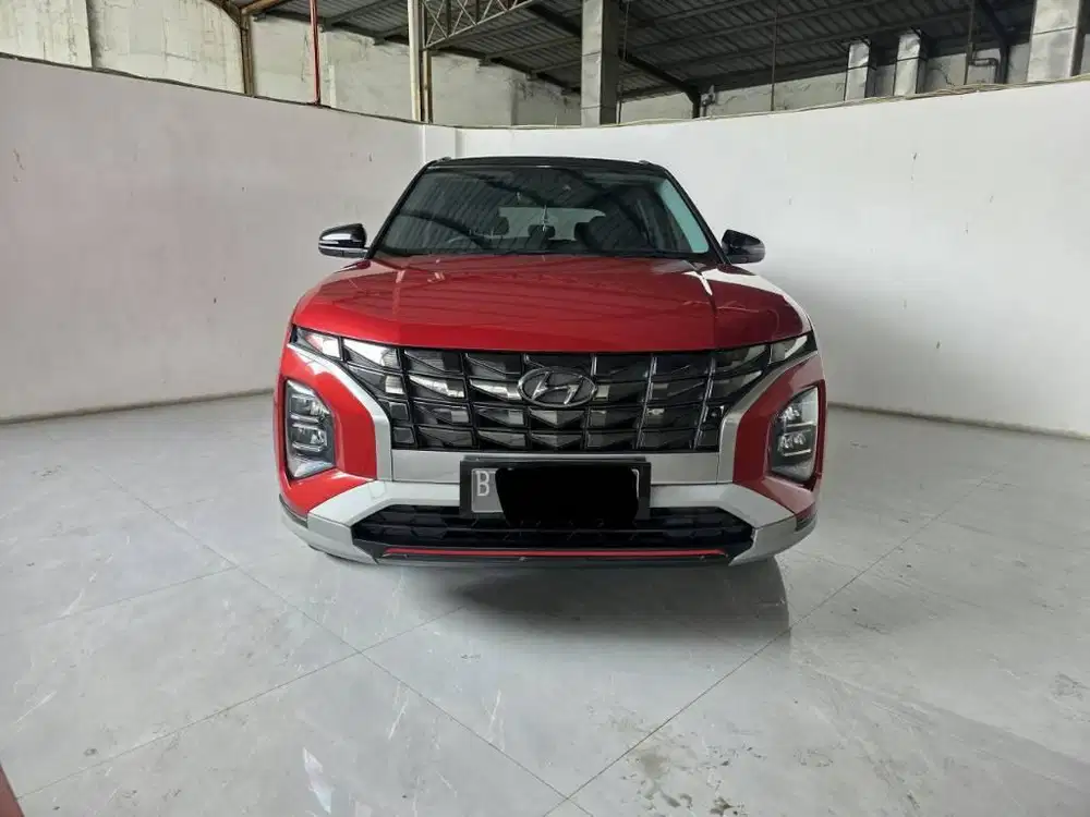 Hyundai Creta Prime Two Tone AT ( Matic ) 2022 Merah Km 84rban Mulus
