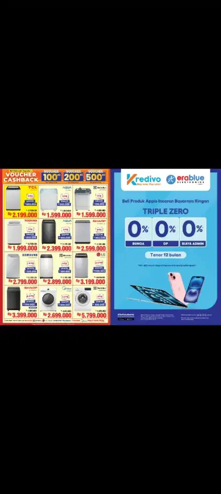 Promo gratis cicilan 0% dan gebyar akhir tahun