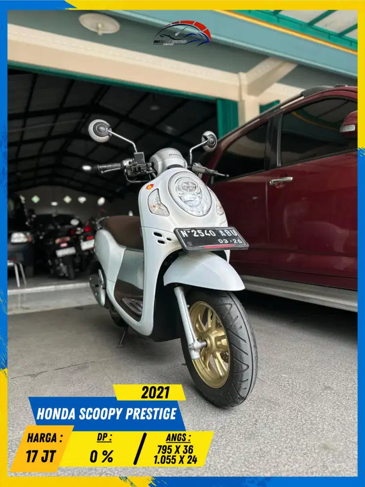 HONDA SCOOPY PRESTIGE 2021 MURAH CIAMIK HIKMAH MOTOR KEPUH MALANG