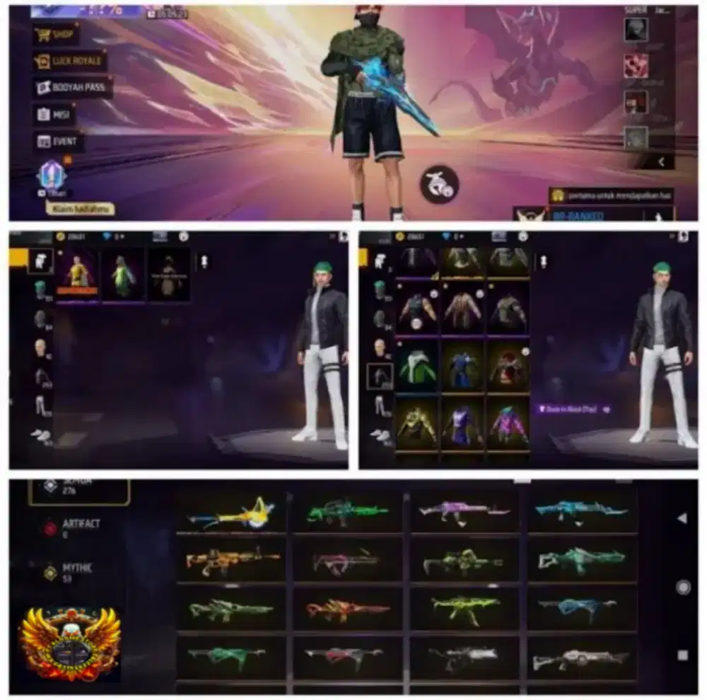 TOKO JUAL BELI AKUN FF AMANAH TERPERCAYA