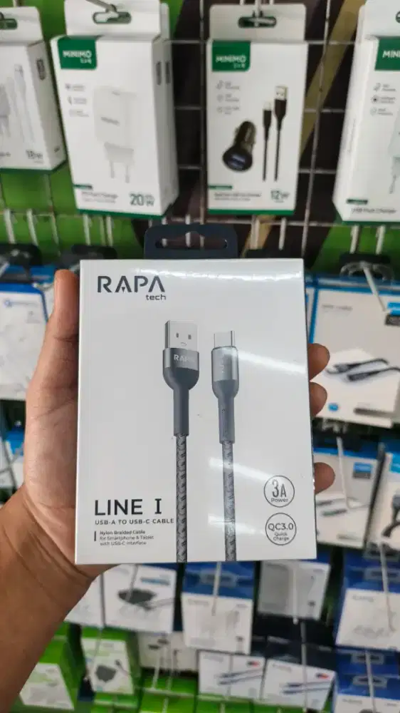 KABEL DATA TYPE C RAPA LINE I