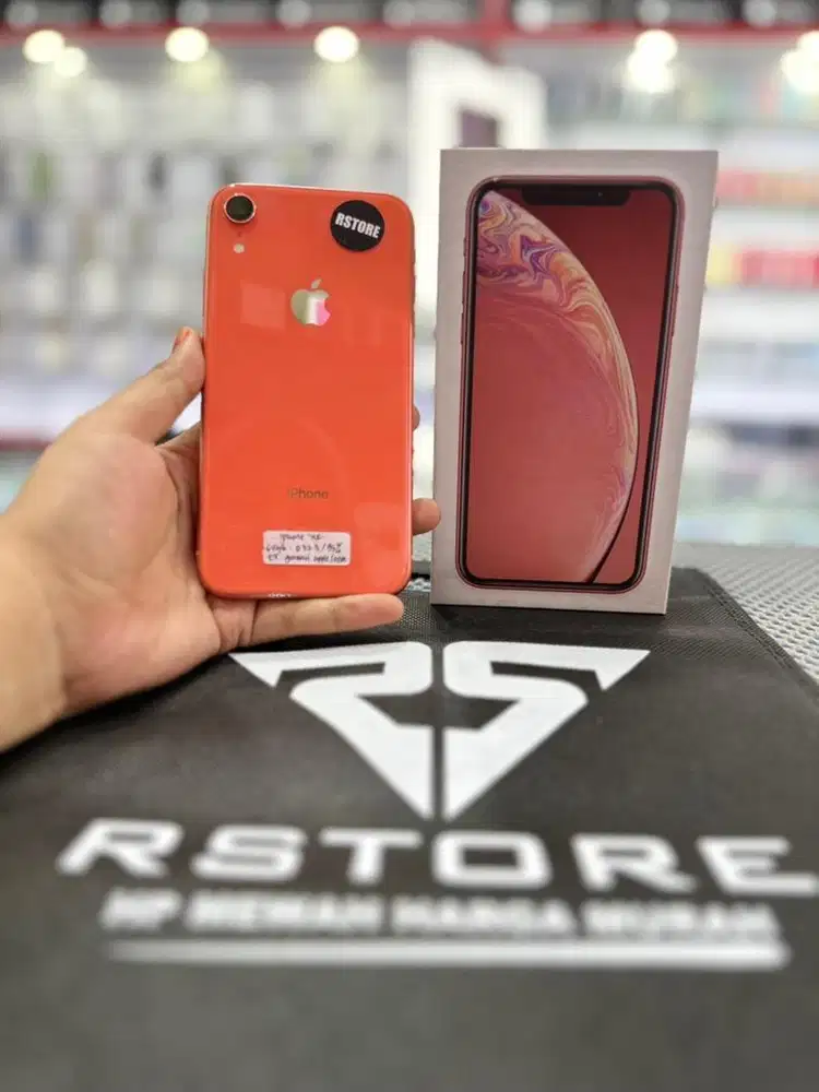 iPhone xr 64gb fullset, ex garansi internasionl