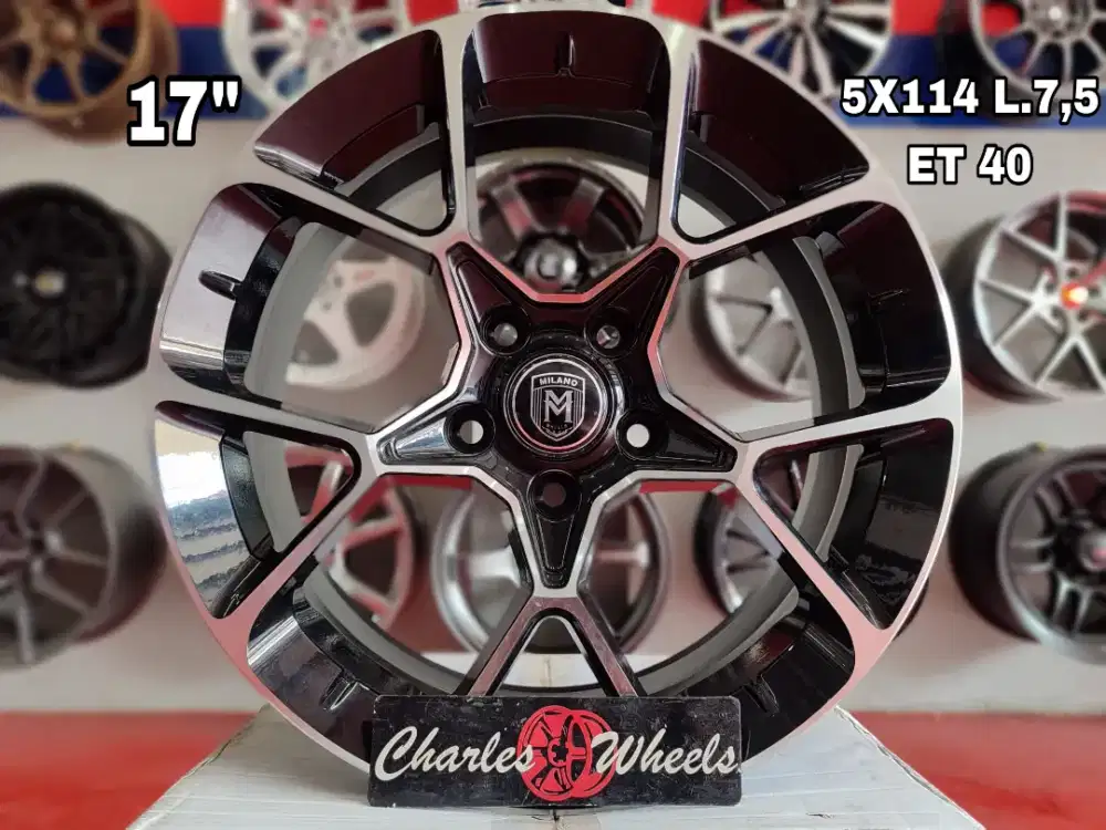 VELG RACING MILANO R17 MURAH