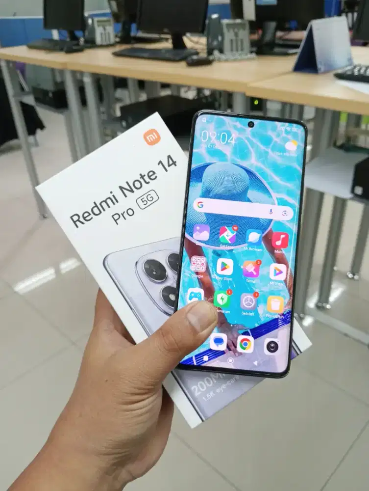 Redmi Note 14 Pro 5G RAM 8+8/256 Fullset Full Ori