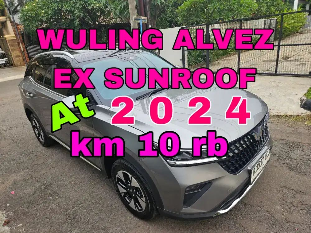 Cash wuling alvez ex sunroof 2024 at ce se terawat