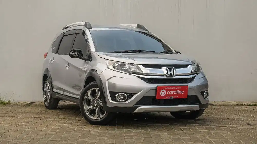 HONDA BR-V 1.5 E AT 2016 ABU-ABU - GARANSI 1THN - PAJAK ON