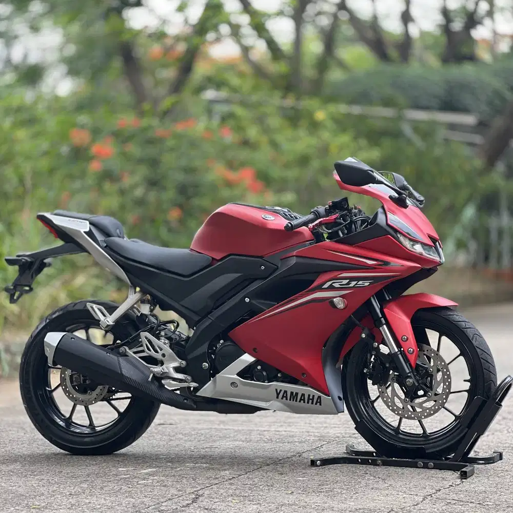 YAMAHA YZF R15 V3 MERAH 2017 KM 17K PAJAK PANJANG NO DRAMA