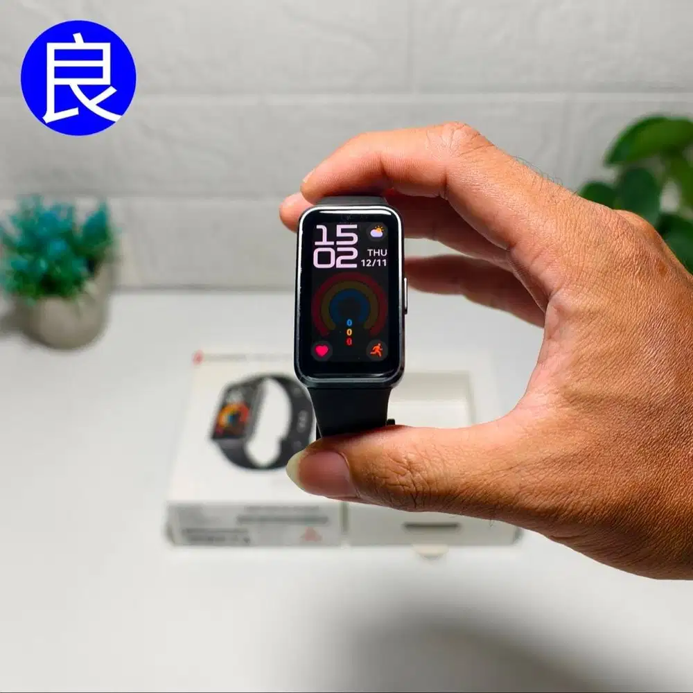 Huawei Band 10 Aluminum Matte Black Garansi Resmi Indo Fullset Ori