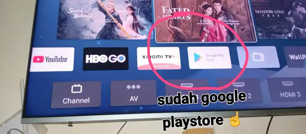 Jual Bu Tv QLED Smart Android Digital merk Xiomy 55 inch msh sgt grezz