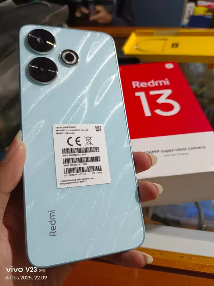 REDMI 13 NFC 8/128 GARANSI RESMI BARU ORIGINAL