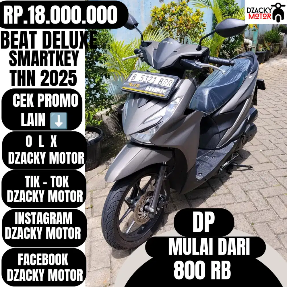 BEAT DELUXE SMARTKEY THN 2025 SECOND LIKE NEW