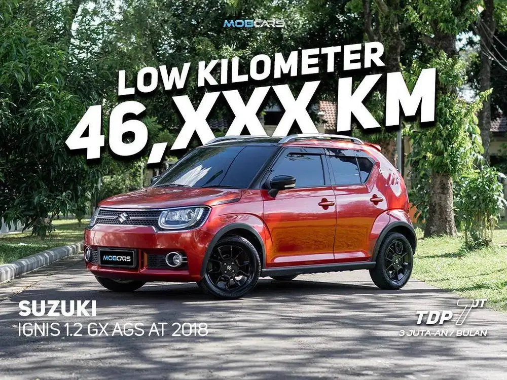 ANGSURAN 3JTAAN!! SUZUKI IGNIS 1.2 GX AGS AT 2018 MOBCARS KREDIT