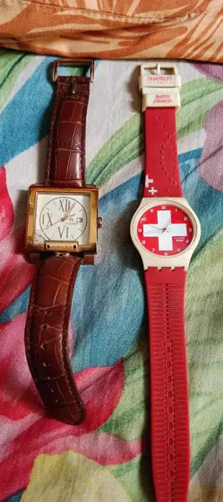 Dijual Borongan JamTangan Algner dan Swatch Swiss Pavilion