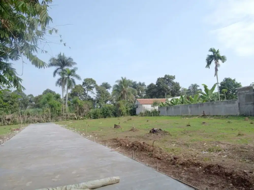 Dijual Kavling SHM, Dekat Akses Stasiun Jatake, 1 Jt-an/m2