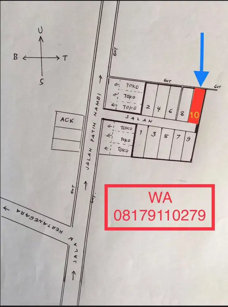 Tanah kavling strategis Culster