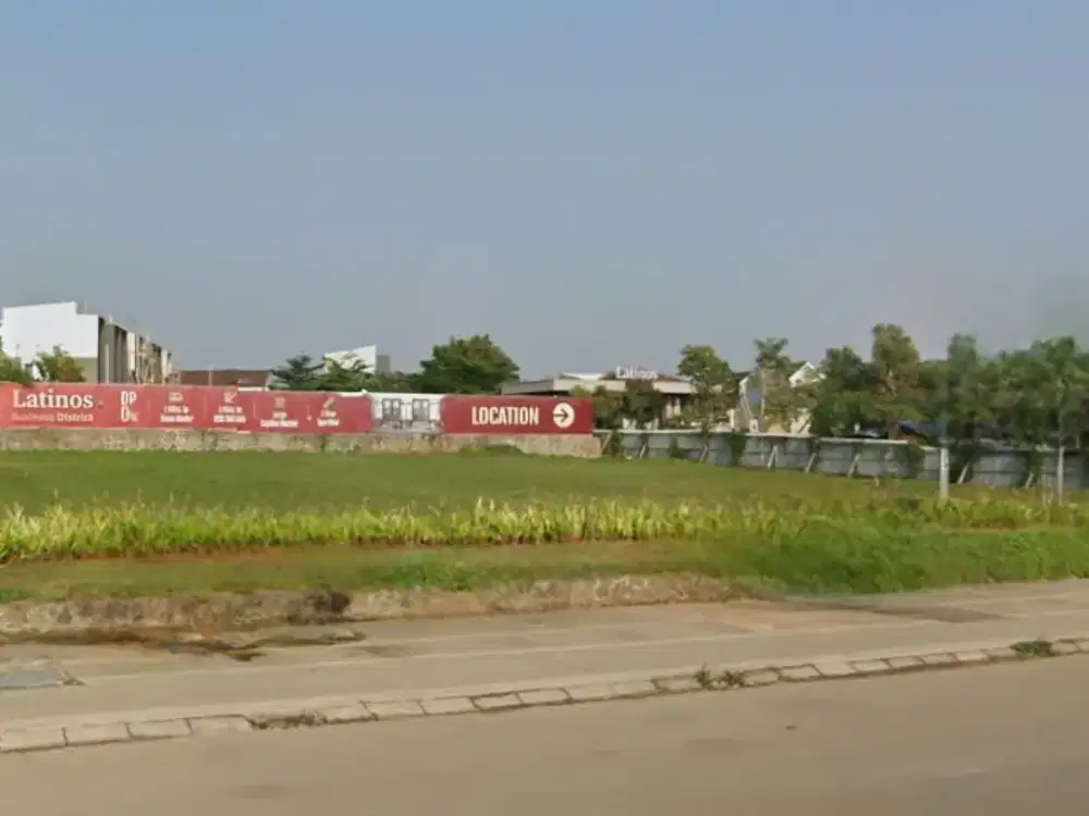 Dijual 3 Unit Tanah Kavling Komersial Super Strategis di Dekat Latinos, BSD City, Tangerang