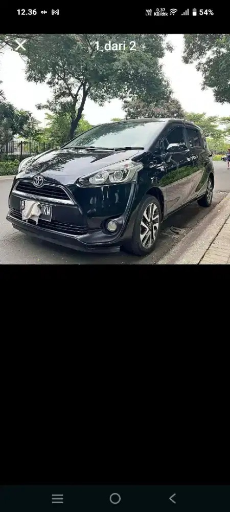 Toyota Sienta V AT/Matic 2017