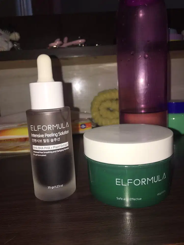 Peeling Serum & Mugwort Mask Elformula